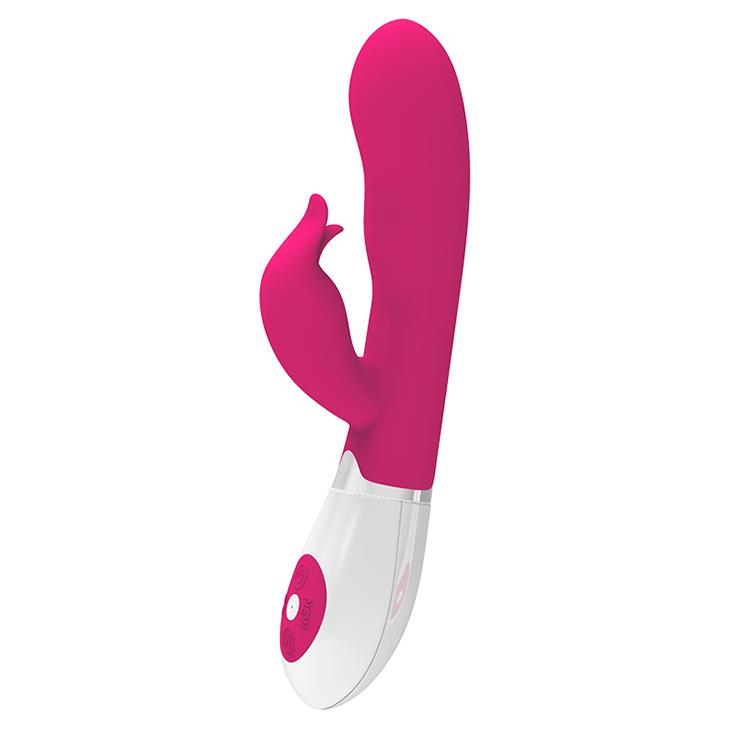 2-Wibrator ze stymulatorem łechtaczki 20cm 30trybów-2