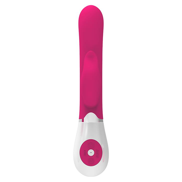 4-Wibrator ze stymulatorem łechtaczki 20cm 30trybów-4