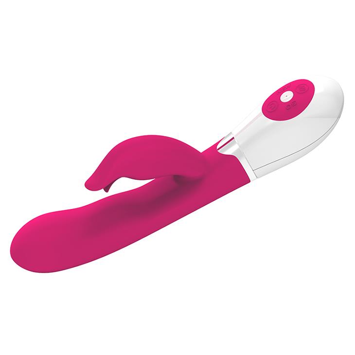 5-Wibrator ze stymulatorem łechtaczki 20cm 30trybów-5
