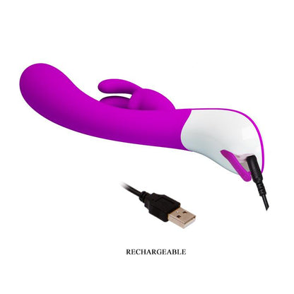 15-Wibrator damski królik do punktu g i łechtaczki usb 12 trybów-15