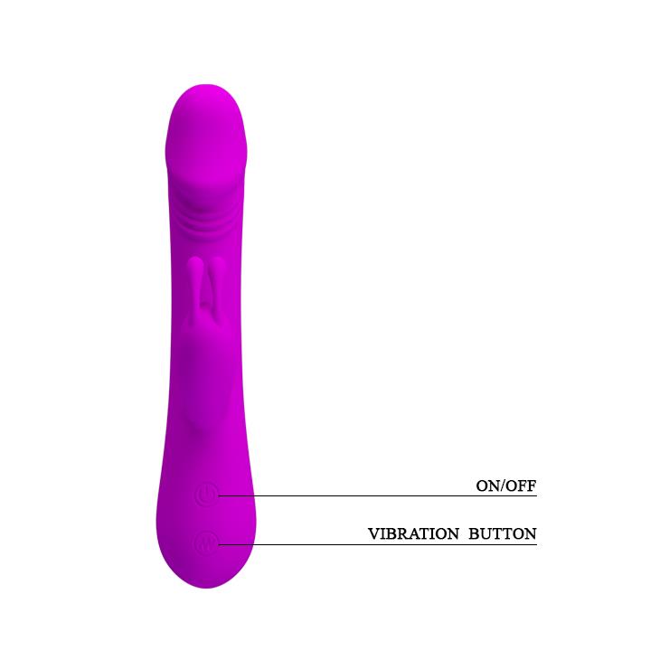 7-Wibrator realistyczna główka masażer 30trybów 21cm-7