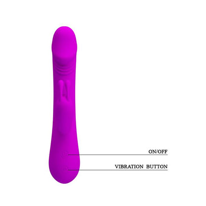 7-Wibrator realistyczna główka masażer 30trybów 21cm-7