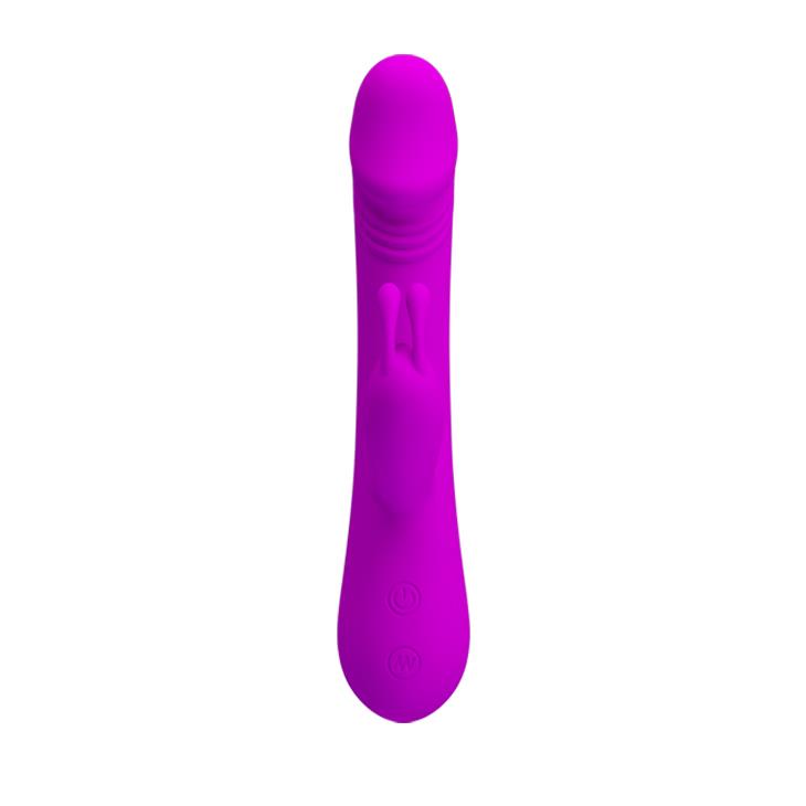 3-Wibrator z masażerem łechtaczki 30 trybów 21cm sex-3