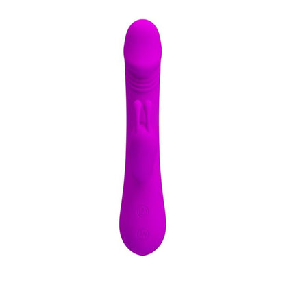 3-Wibrator z masażerem łechtaczki 30 trybów 21cm sex-3