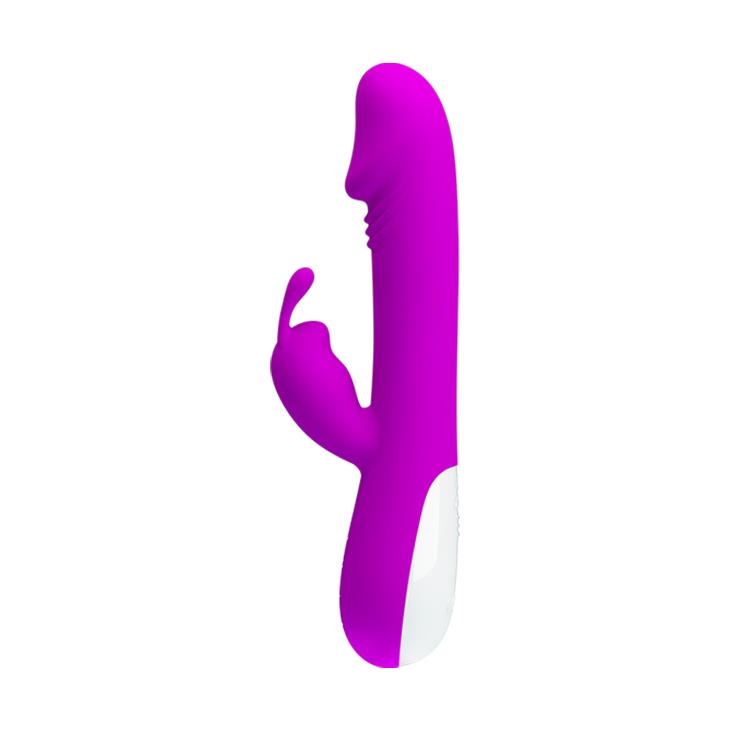 4-Wibrator z masażerem łechtaczki 30 trybów 21cm sex-4