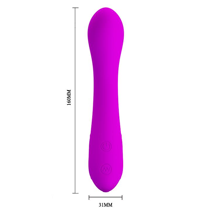 6-Wygięty wibrator do masażu punktu g 16cm 30trybów-6