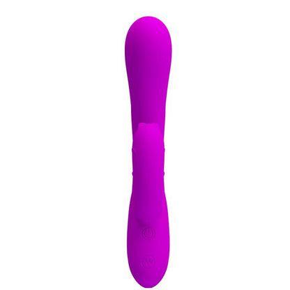 3-Wibrator z masażerem łechtaczki z wypustkami 19cm-3