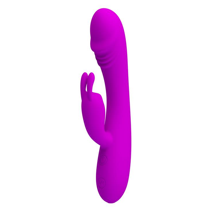 2-Wibrator królik stymulator łechtaczki 30tryb 17cm-2