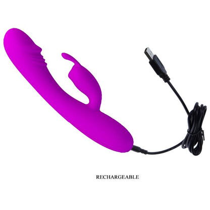 8-Wibrator królik stymulator łechtaczki 30tryb 17cm-8