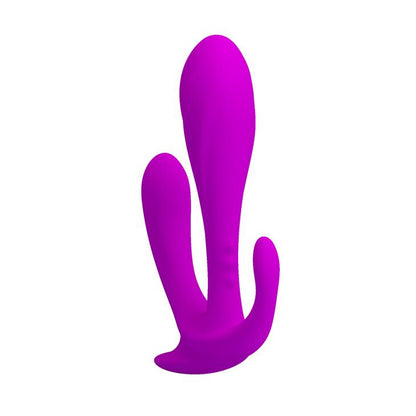 5-Potrójny masażer dla kobiet plug silikonowy dildo-5