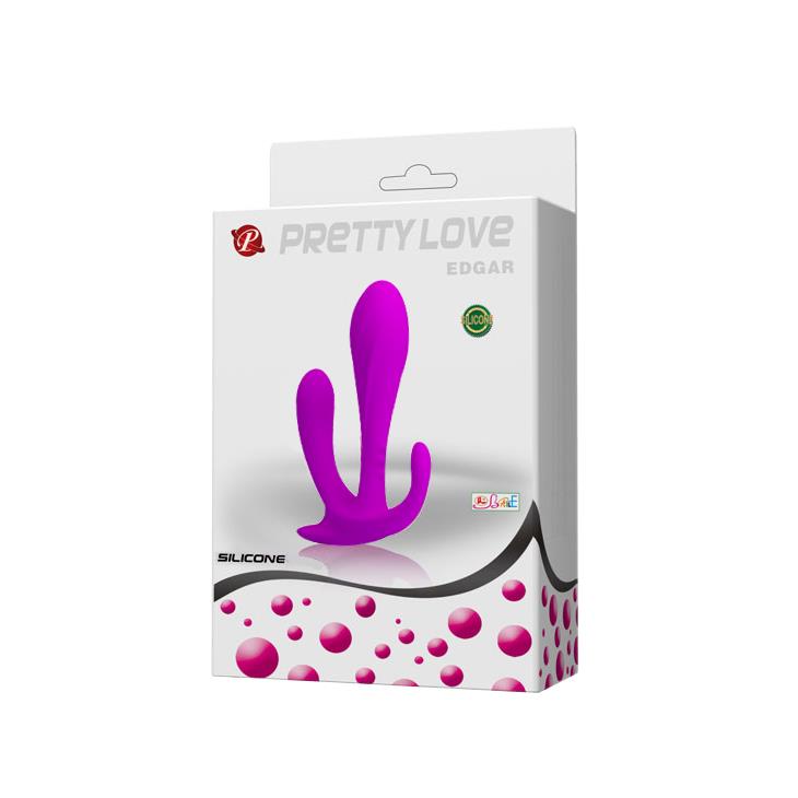 9-Potrójny masażer dla kobiet plug silikonowy dildo-9