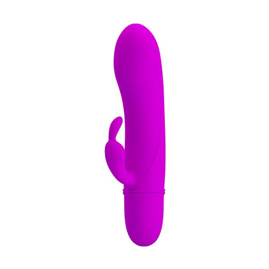 2-Mini wibrator królik wielofunkcyjny 10trybów 12cm-2