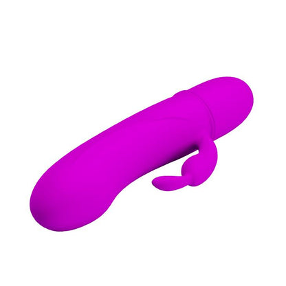 4-Mini wibrator królik wielofunkcyjny 10trybów 12cm-4