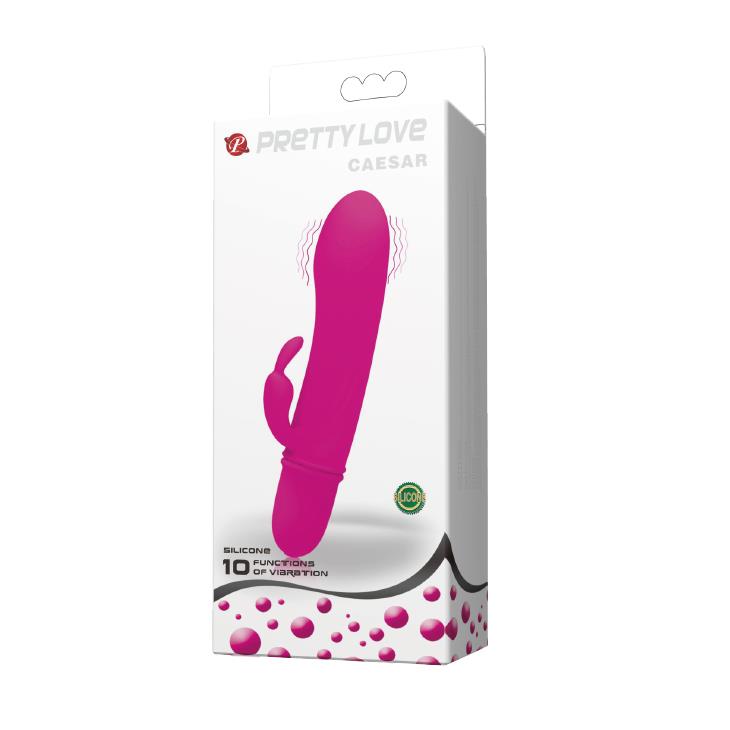 9-Mini wibrator królik wielofunkcyjny 10trybów 12cm-9