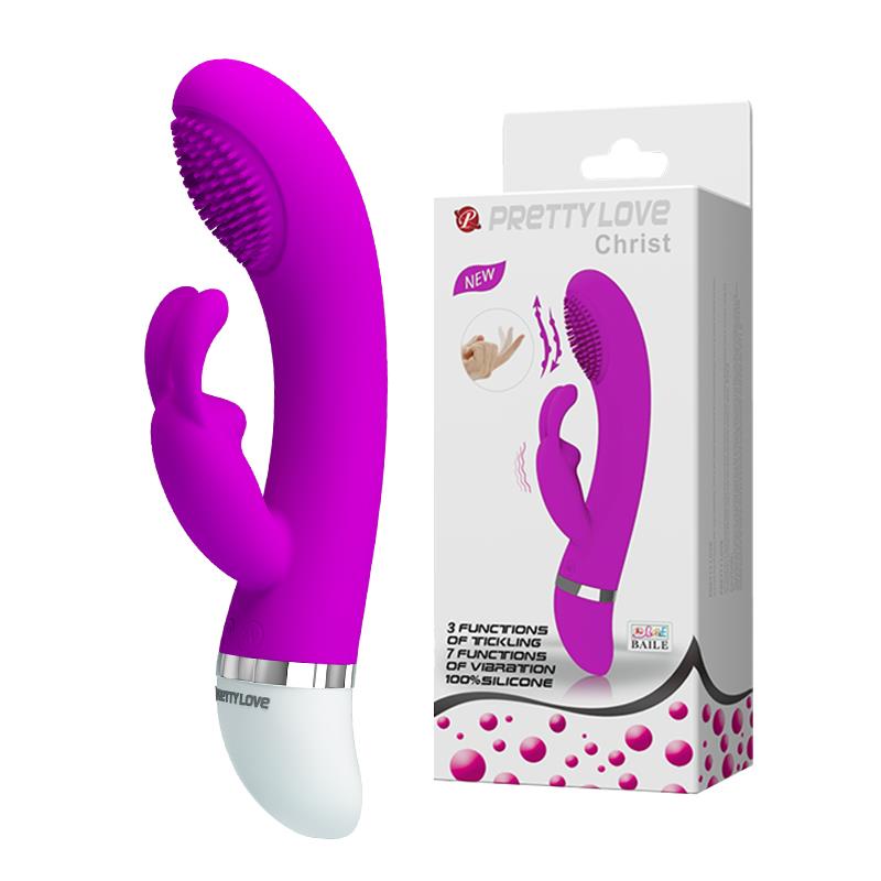 1-Wibrator do punktu g z masażerem łechtaczki 18cm-1