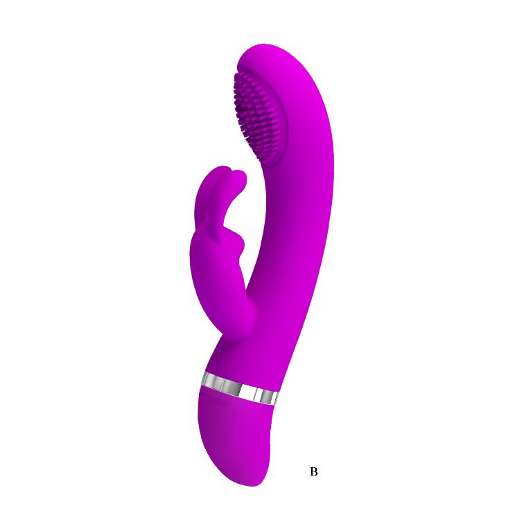 3-Wibrator do punktu g z masażerem łechtaczki 18cm-3