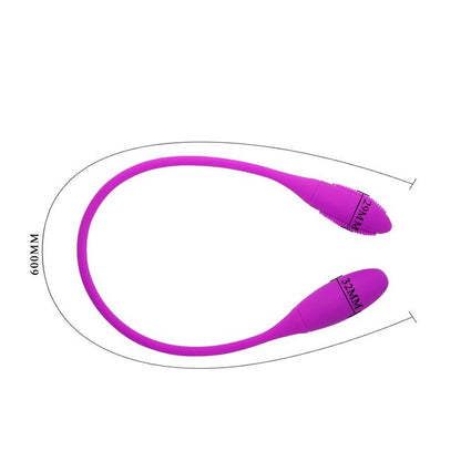 5-Długi elastyczny stymulator 2 końcówki 60cm 7tryb-5