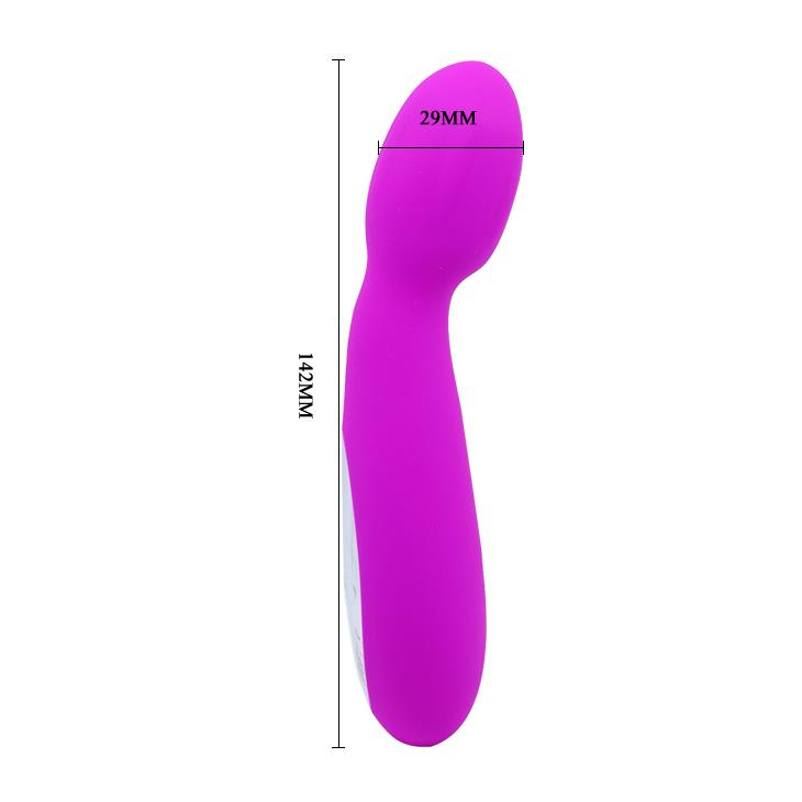 4-Mocny dyskretny wibrator punkt g 30trybów 14cm usb-4