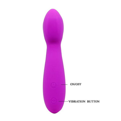 5-Mocny dyskretny wibrator punkt g 30trybów 14cm usb-5