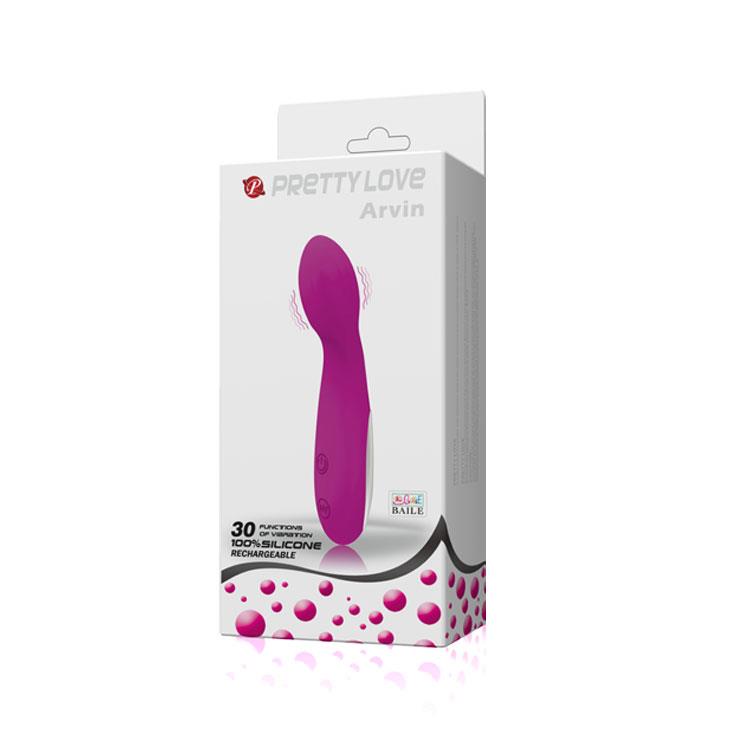 7-Mocny dyskretny wibrator punkt g 30trybów 14cm usb-7