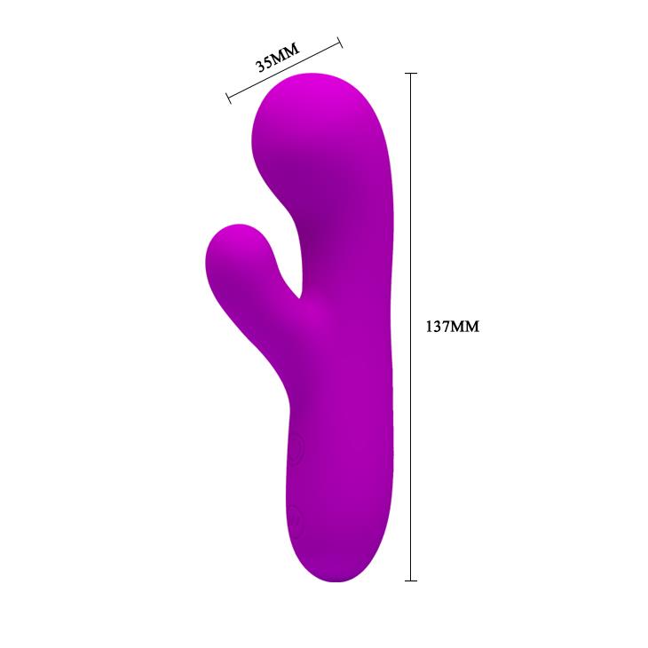 8-Wibrator królik łechtaczka punkt g 30 trybów 13cm-8