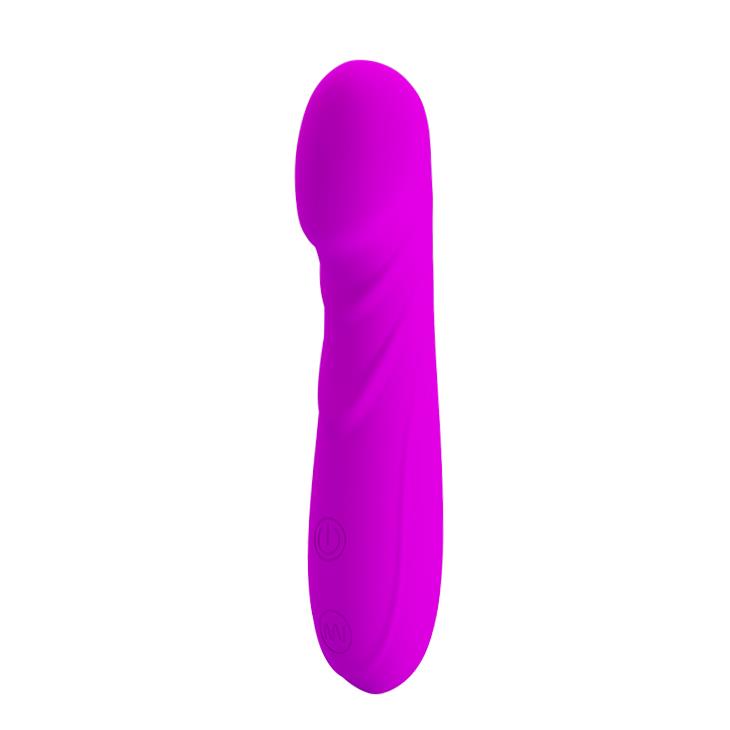 2-Smukły klasyczny wibrator uniwersalny 30 tryb 14cm-2