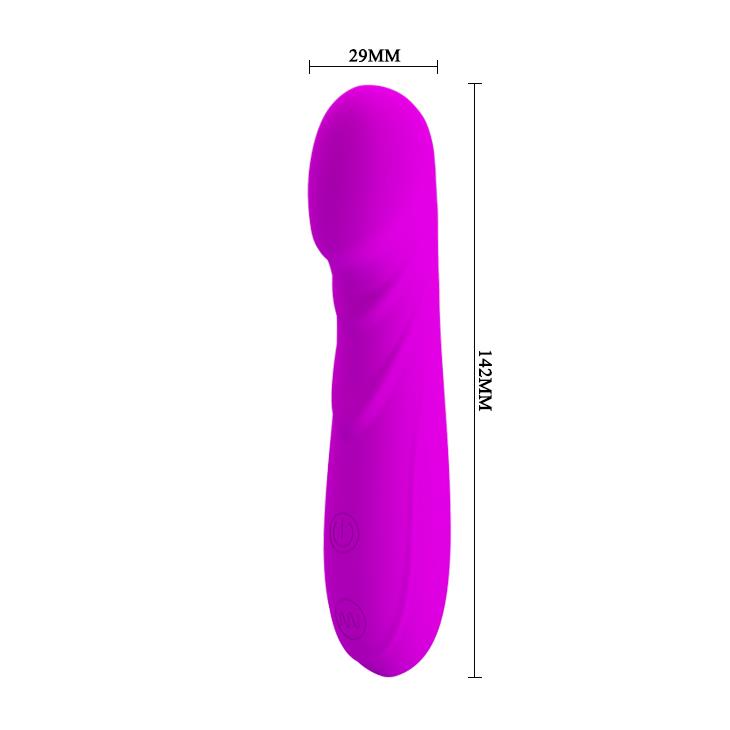 7-Smukły klasyczny wibrator uniwersalny 30 tryb 14cm-7