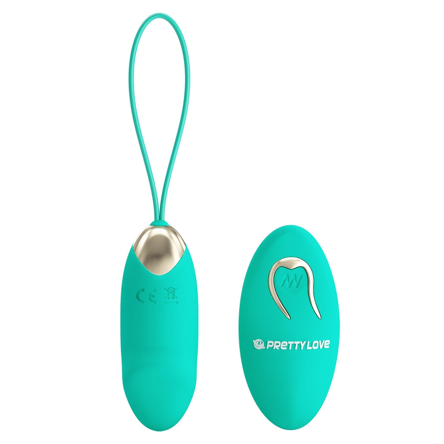 2-PRETTY LOVE - JULIA Dream chaser 2, Green, Wireless remote control 12 vibration functions-2