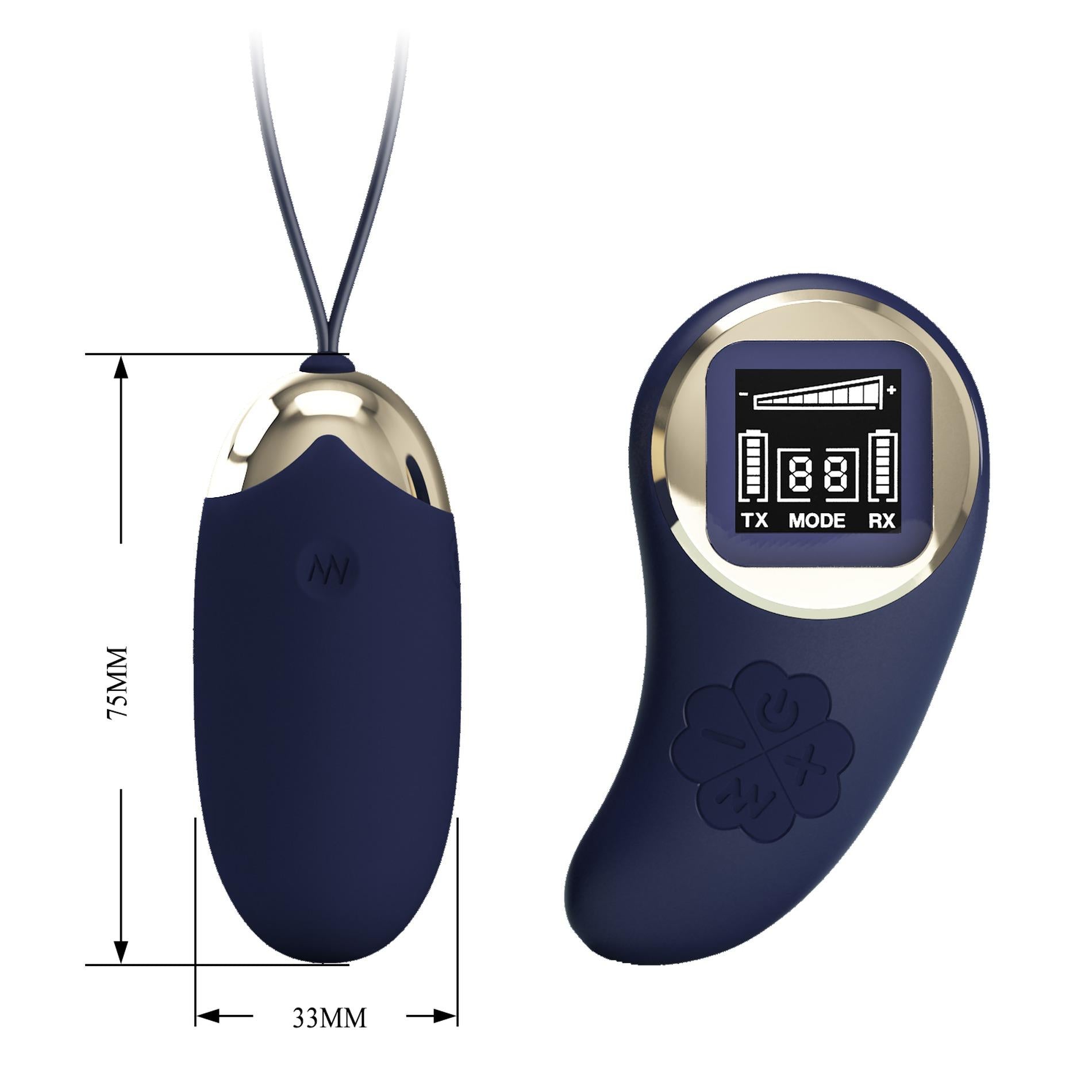 9-PRETTY LOVE - Mina-10 vibration functions 9 speed levels, Wireless remote control-9