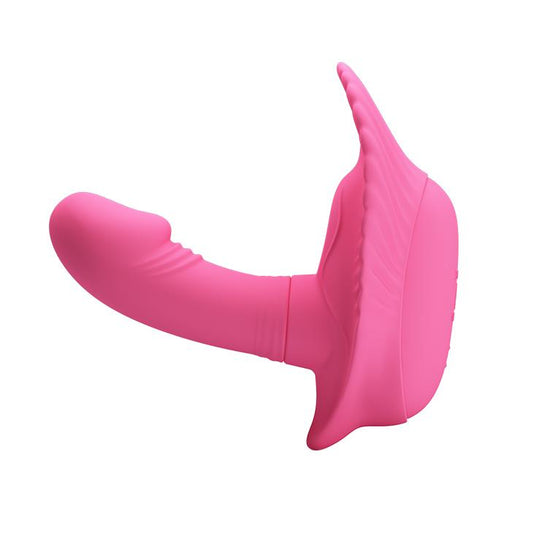 2-Masażer łechtaczki z penisem do punktu g 12 trybów-2