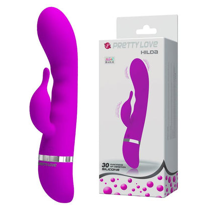1-Wielofunkcyjny wibrator króliczek 19cm 30 trybów-1
