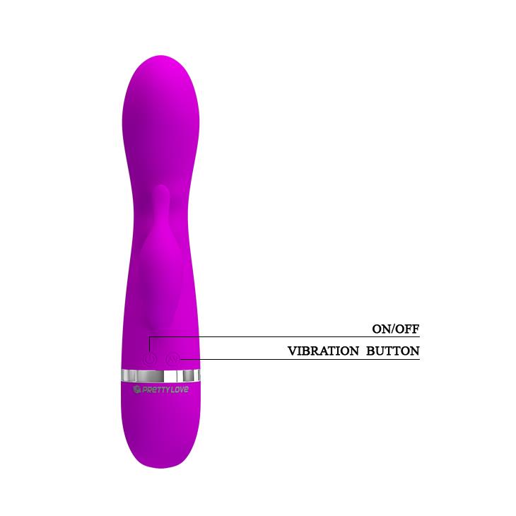 7-Wielofunkcyjny wibrator króliczek 19cm 30 trybów-7