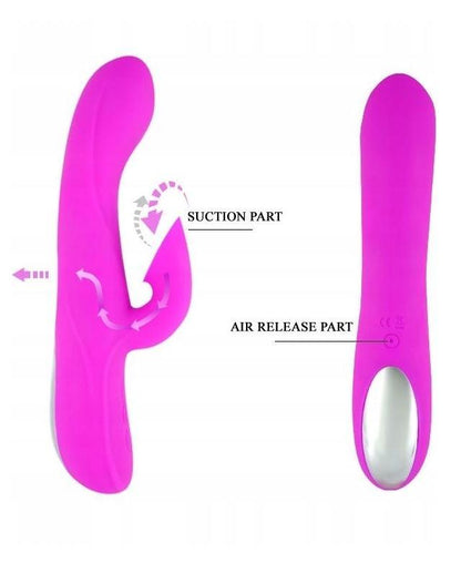 5-Wibrator króliczek bezdotykowy masażer 12tryb 20cm-5