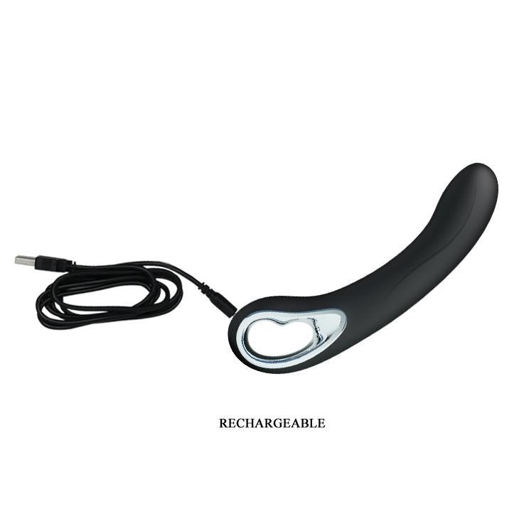 8-Uniwersalny klasyczny wibrator punkt g 19cm 12tryb-8