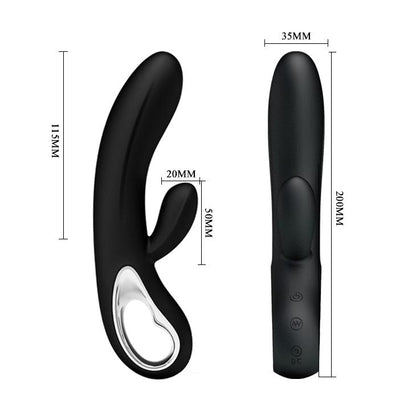 7-Wibrator do łechtaczki i punktu g 21cm 12 trybów-7