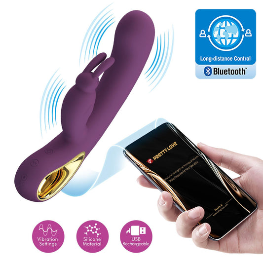 2-PRETTY LOVE - Liam purple, 12 vibration functions Mobile APP Long-distance Control-2