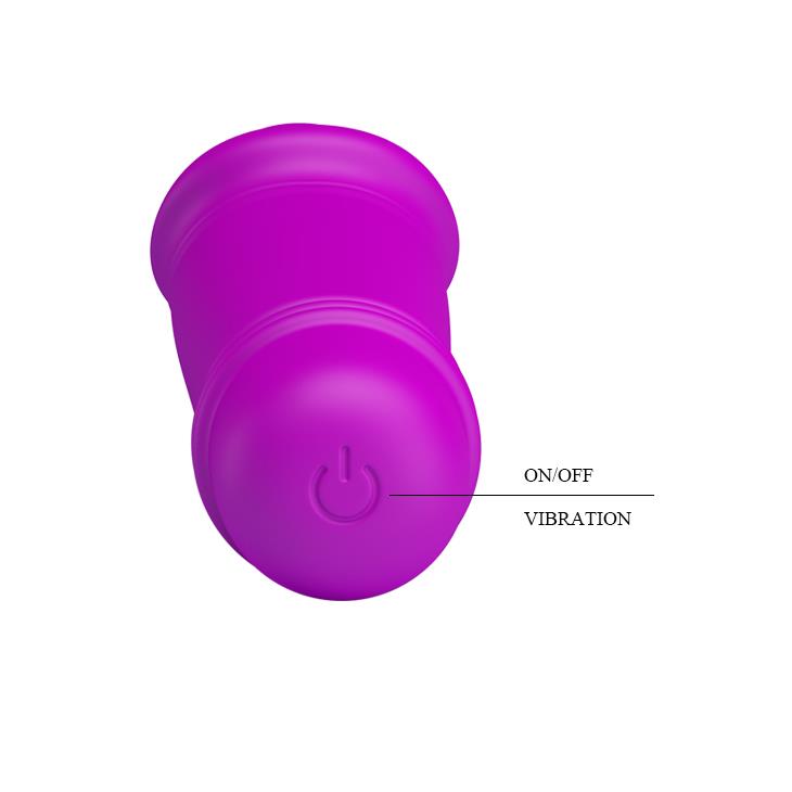 6-Mini penis wibrator realistyczny sex 12cm 10trybów-6