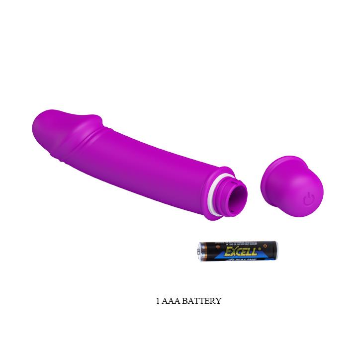 8-Mini penis wibrator realistyczny sex 12cm 10trybów-8