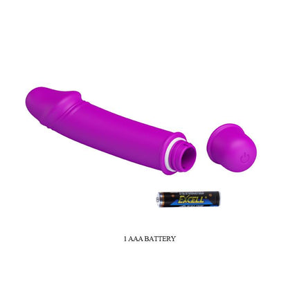 8-Mini penis wibrator realistyczny sex 12cm 10trybów-8