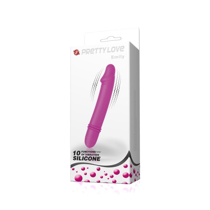 9-Mini penis wibrator realistyczny sex 12cm 10trybów-9