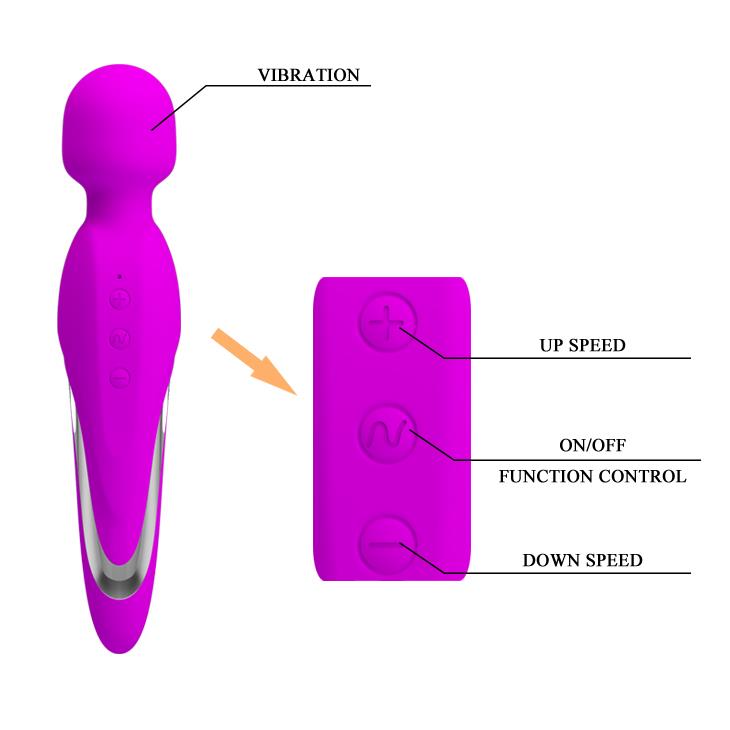 7-Różdżka erotyczna masażer stymulator kobiecy 21cm-7