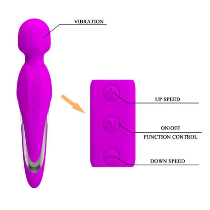 7-Różdżka erotyczna masażer stymulator kobiecy 21cm-7