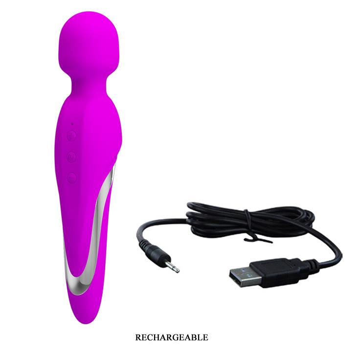 8-Różdżka erotyczna masażer stymulator kobiecy 21cm-8