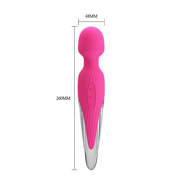 5-Masażer stymulator łechtaczki ciepła sex różdżka-5