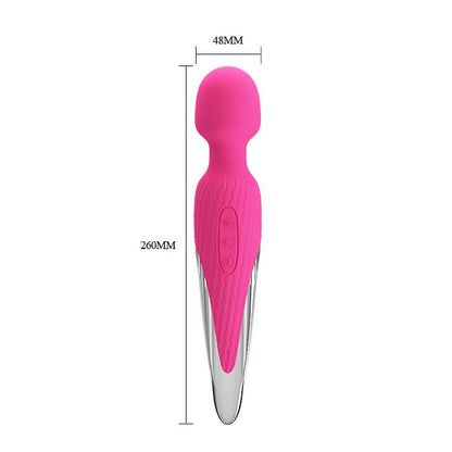 5-Masażer stymulator łechtaczki ciepła sex różdżka-5