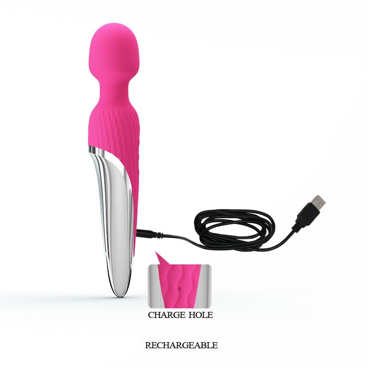 7-Masażer stymulator łechtaczki ciepła sex różdżka-7