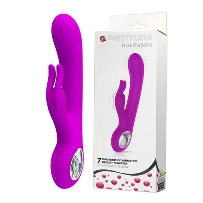 1-Wibrator z podwójnym masażerem łechtaczki 19cm-1