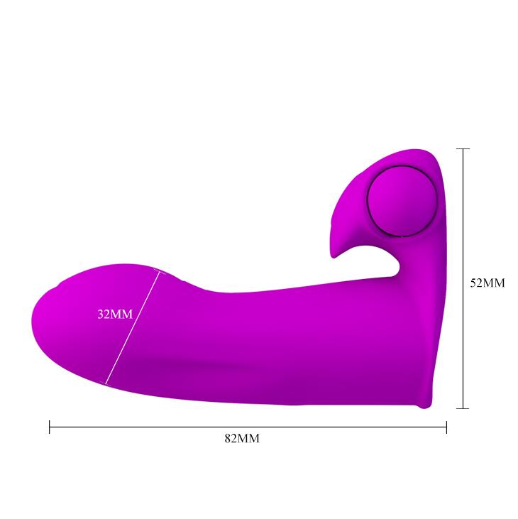 5-Stymulator punkt g łechtaczka na palec wibracje 8c-5