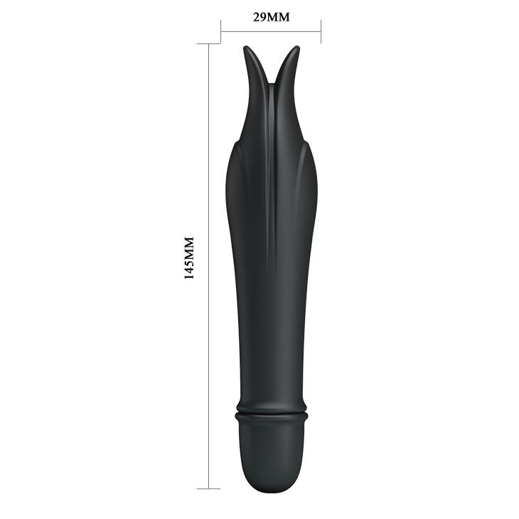 4-Zgrabny elegancki wibrator klasyczny masażer 14cm-4