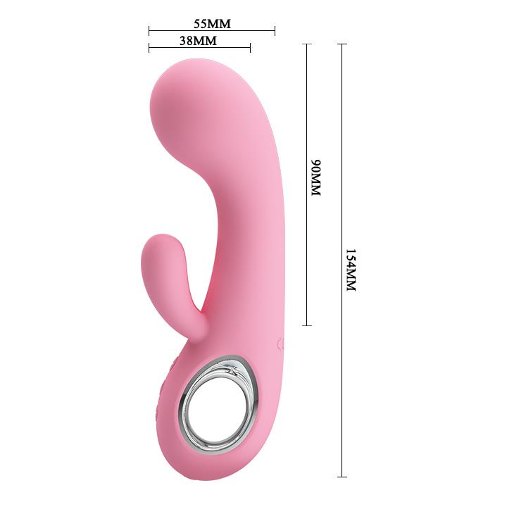 4-Wibrator do punktu g i łechtaczki usb 7trybów 15cm-4